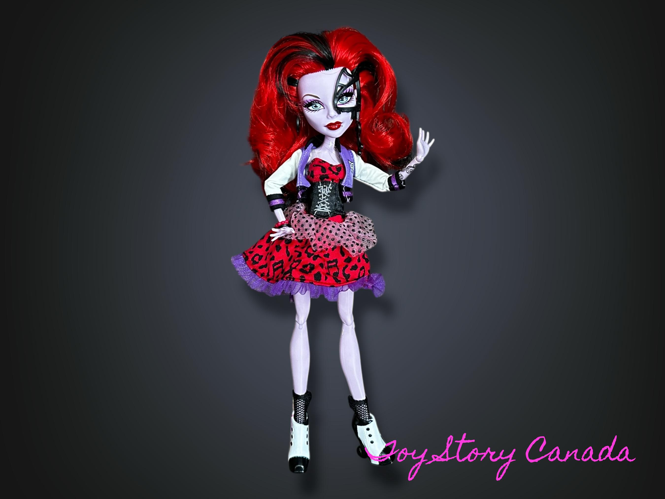 hot!!!! レッドデーモンズ スターダスト スカーレット ジャンド Monster High Operetta ~ Picture Day, Web Mask ~ Monster High Doll