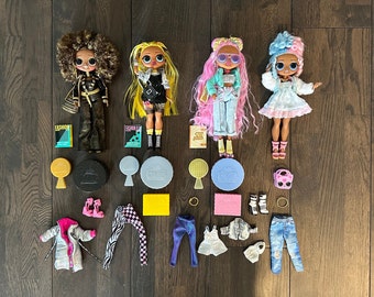 Surprise MGA ! Poupées OMG et accessoires ~ Lot de 4