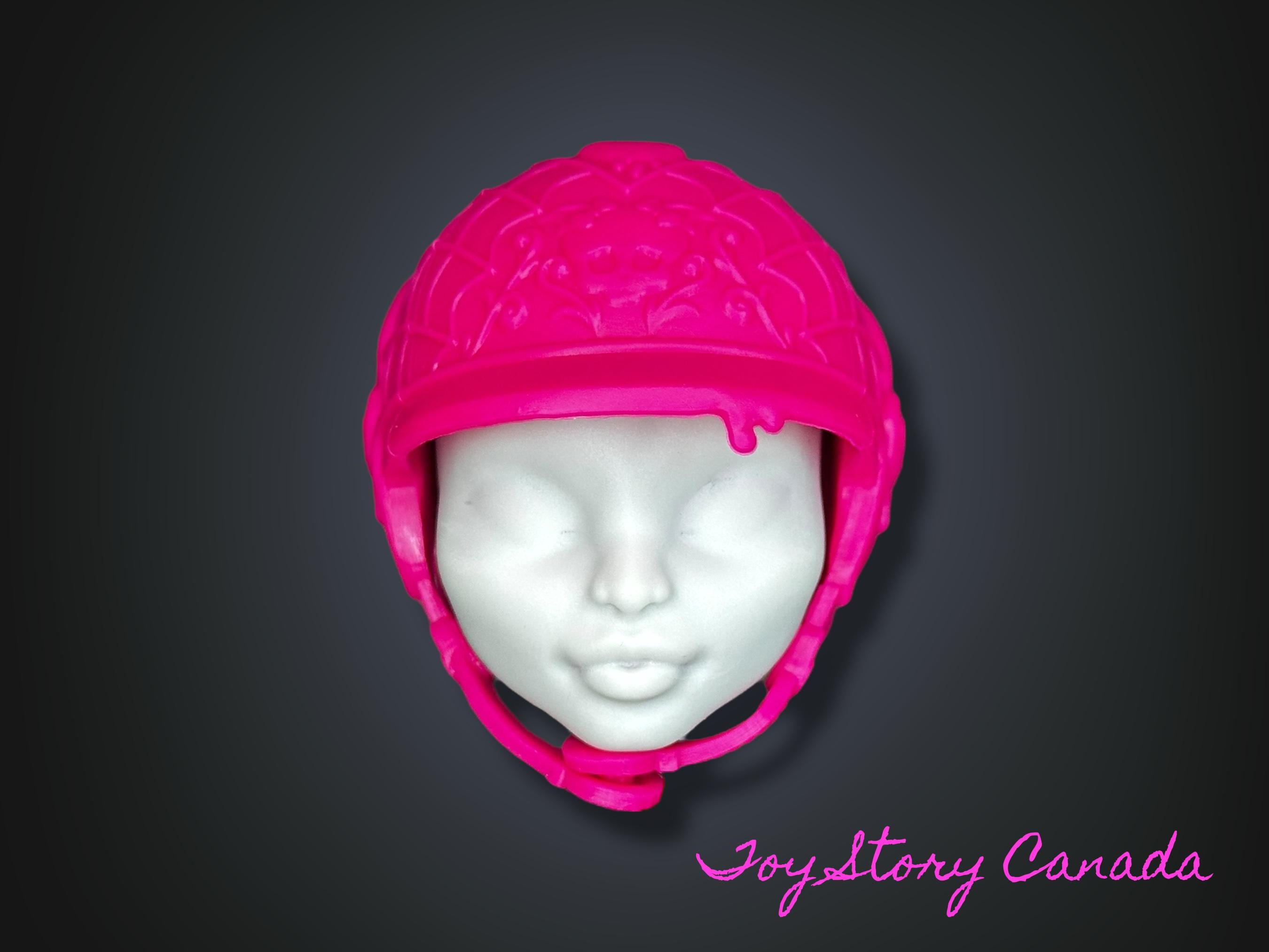 Monster High Draculaura ~ Scooter Vamptastic ~ Casco Skullette rosa, SE