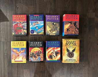 Harry potter dust jacket - Etsy