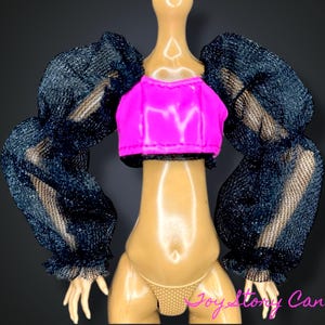 Draculaura ~ G3 Core Refresh ~ Pink & Black Top