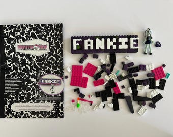 Monster High Monster High Mega Bloks ~ Monsterific Namedesigner & Frankie Stein, B12