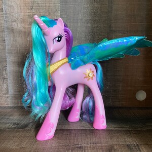 My Little Pony G4 Princess Celestia Talking Pony With Moving