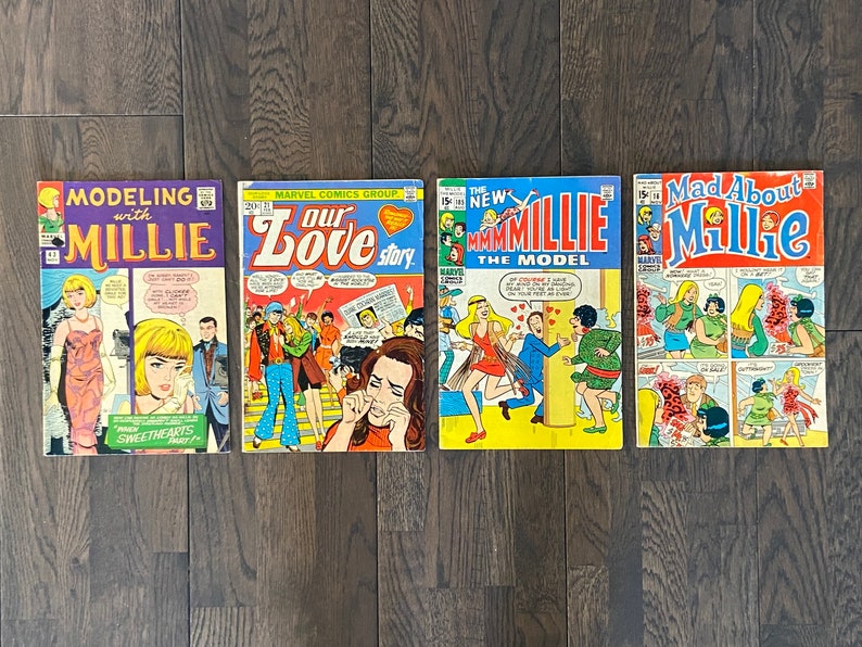Marvel Comic Books, Millie LOT of 4 image 1