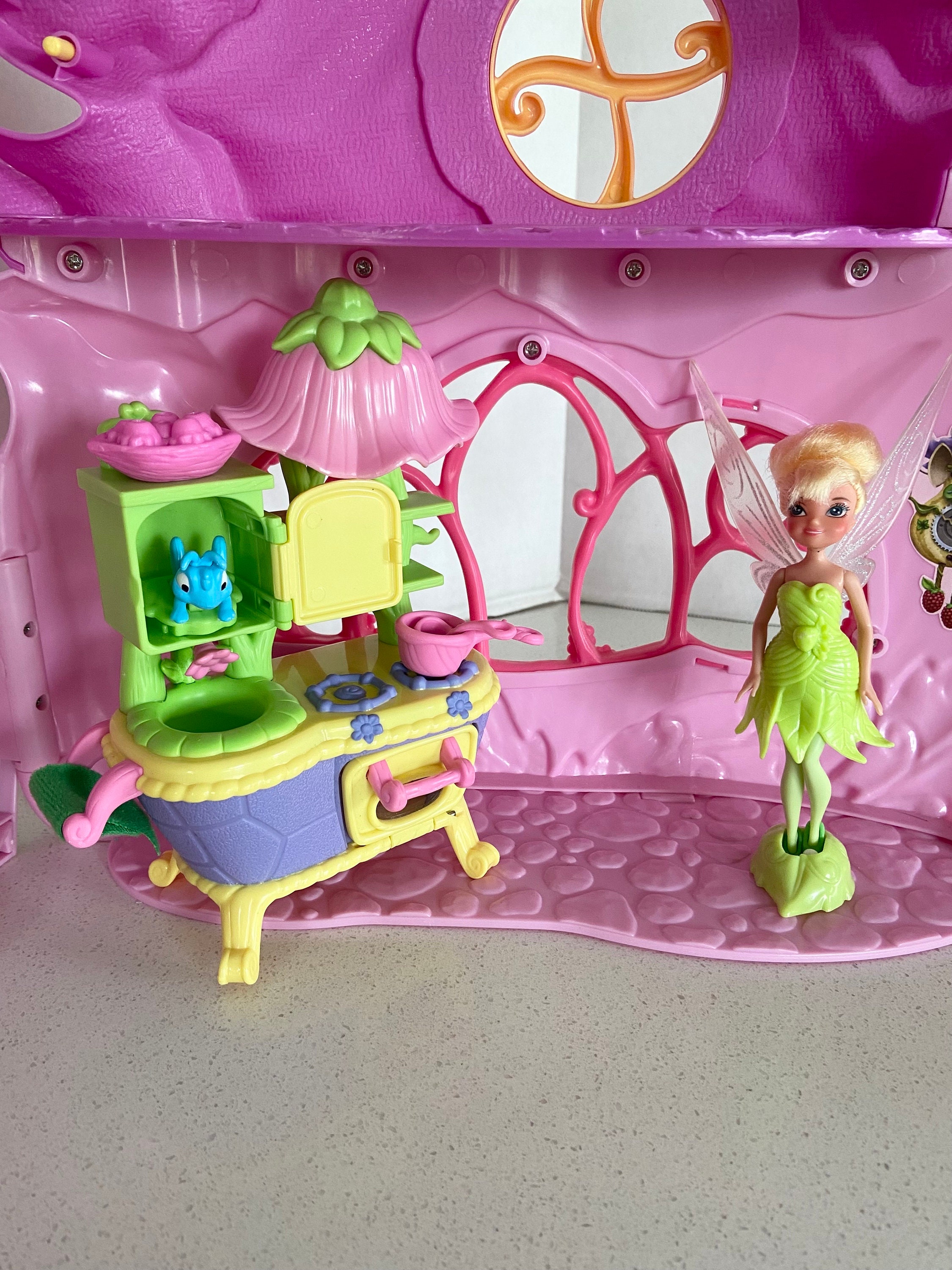 Disney Fairies Tinks Pixie Cottage LOTS of ACCESSORIES Etsy