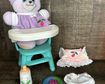 Briarberry Bear ~ Baby Kristen & Highchair
