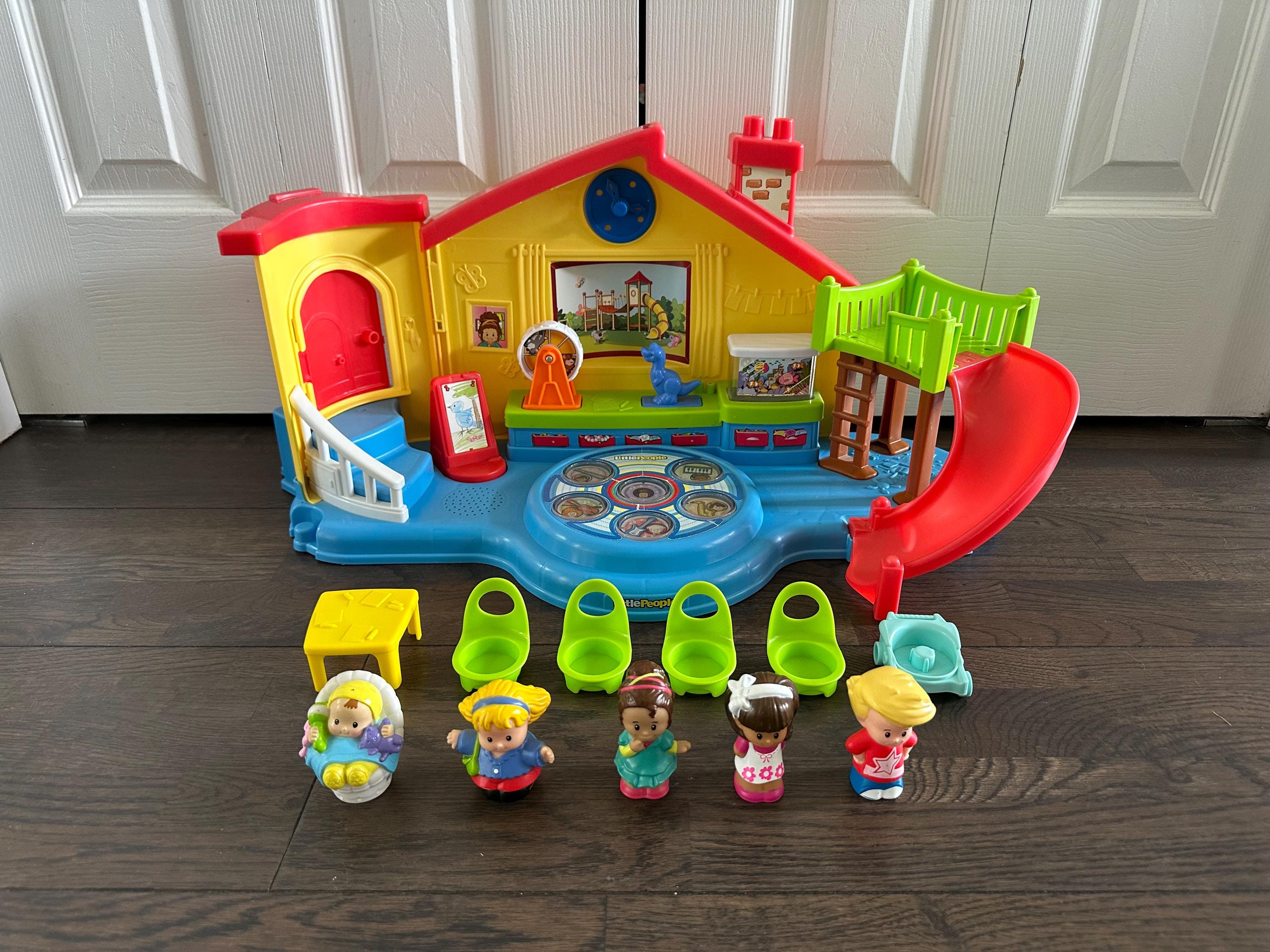 Musical Preschool Playset Little People Play School Fisher Price