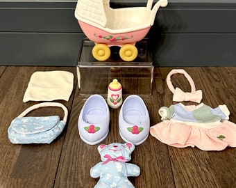 Briarberry Bears Deluxe Accessories ~ Baby Care Set #75043, COMPLETE!