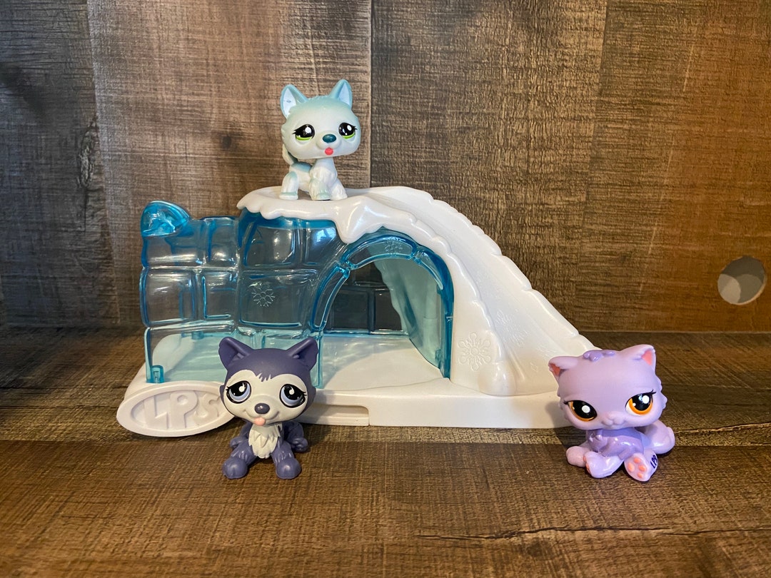 Littlest Pet Shop Winter Igloo Playset Etsy