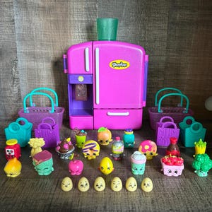 Shopkins Purple so Cool Metallic Fridge With Shopkins India