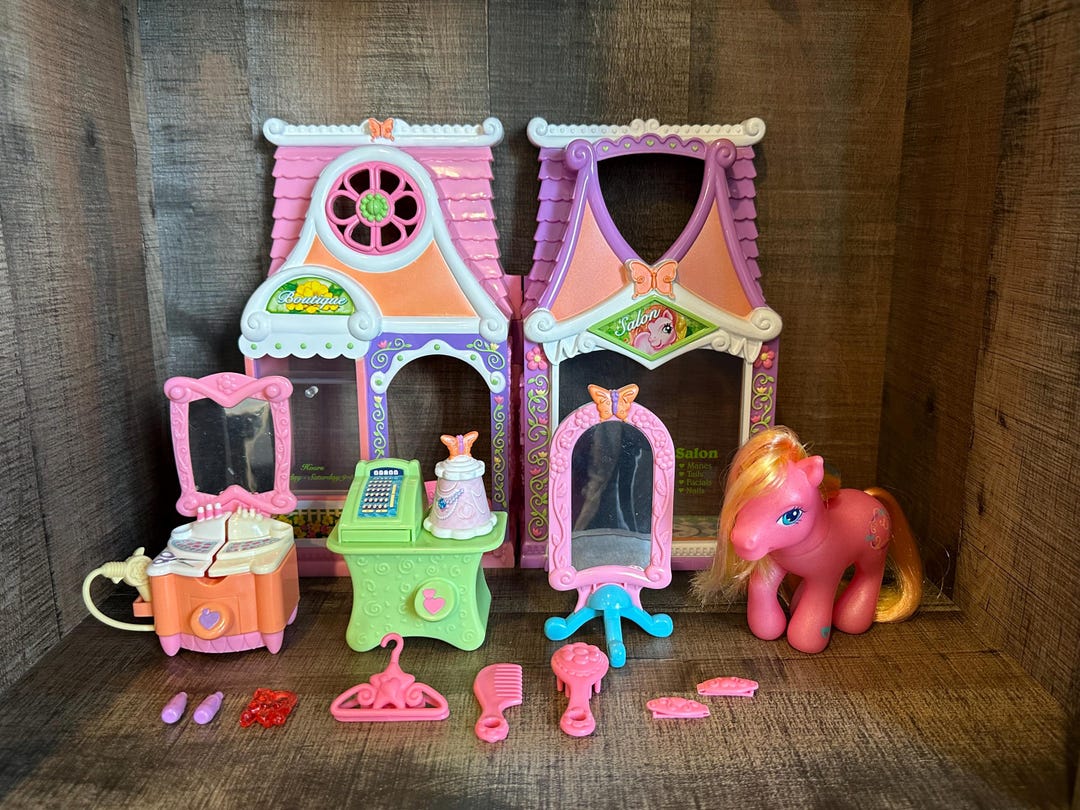 Pony's House Vintage 80s My Little Pony Paradise Estate Villa With