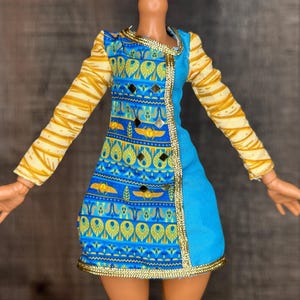 Cleo De Nile ~ G3 Core ~ Robe bleu or