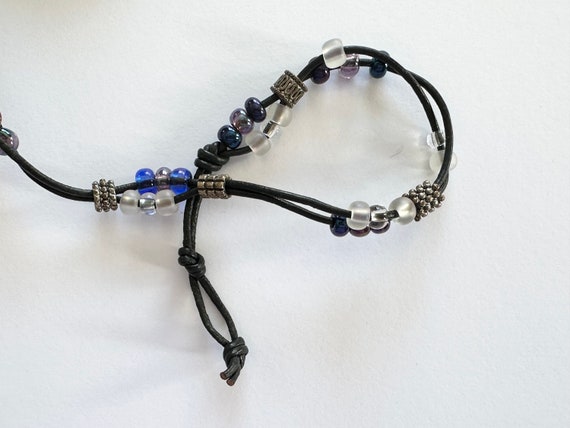 22” Bead & String Wrap Bracelet - image 2