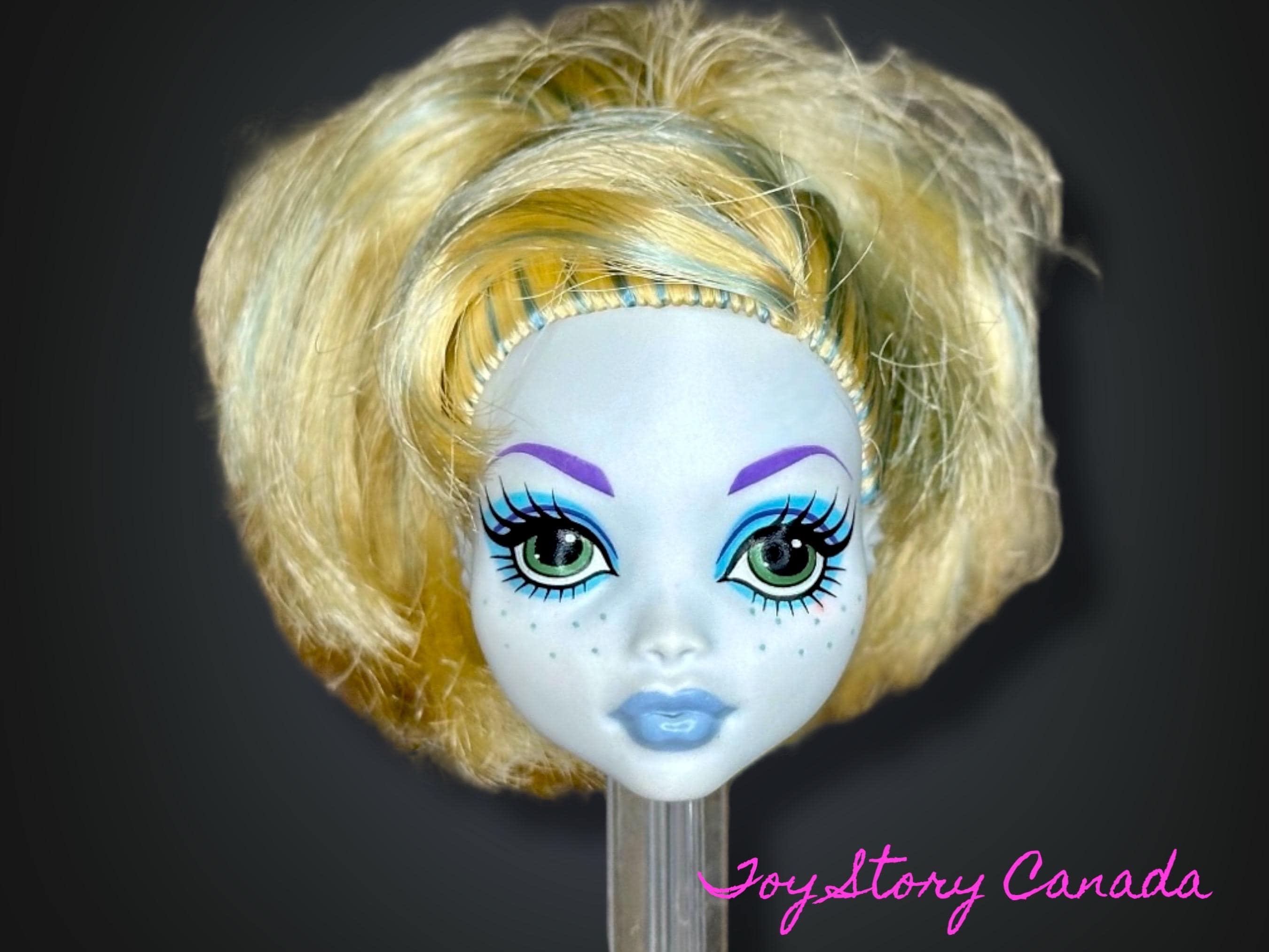 Lagoona Blue ~ Dead Tired, Hydration Station ~ G1 Replacement Head or OOAK (Hair Deglued)