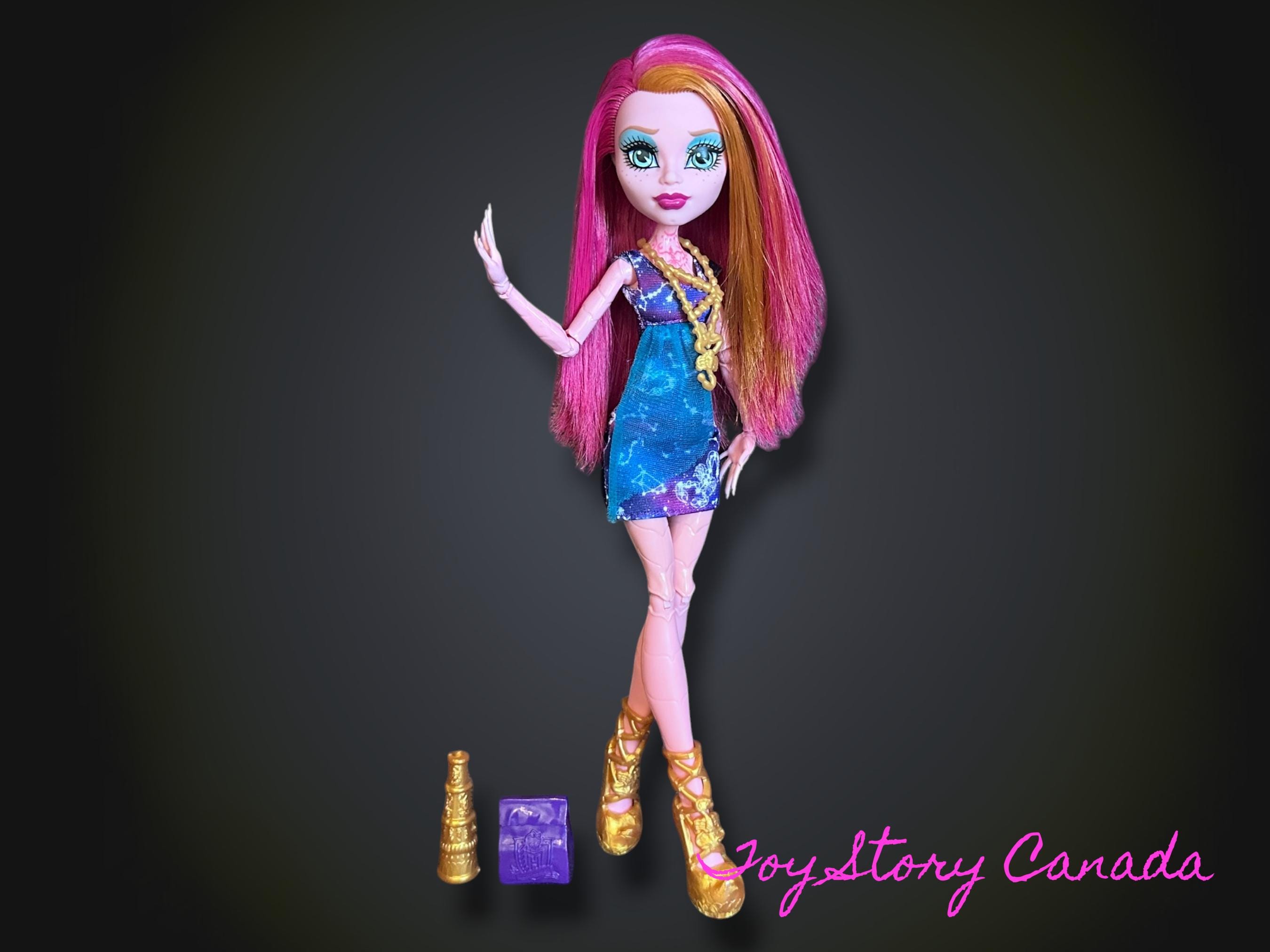 Monster High Gigi Grant ~ Freaky Field Trip ~ G1 Doll, COMPLETE