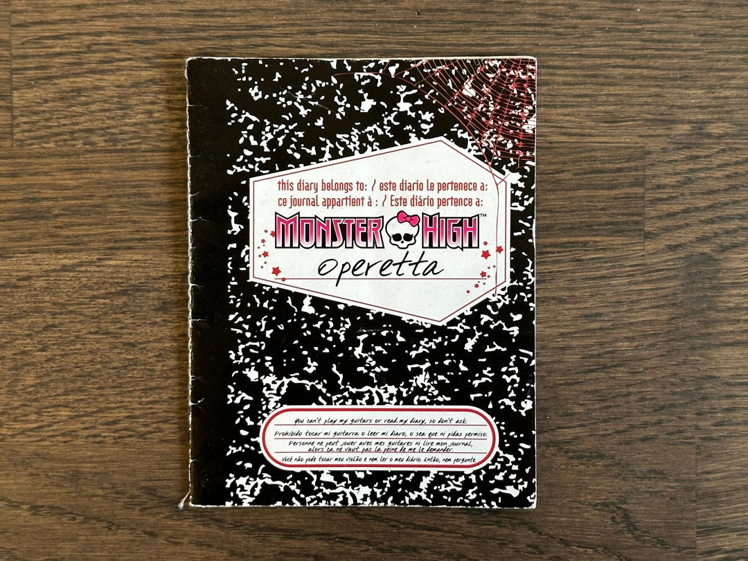 Monster High Operetta ~ Signature 1st Wave, Campus Stroll ~ Diary
