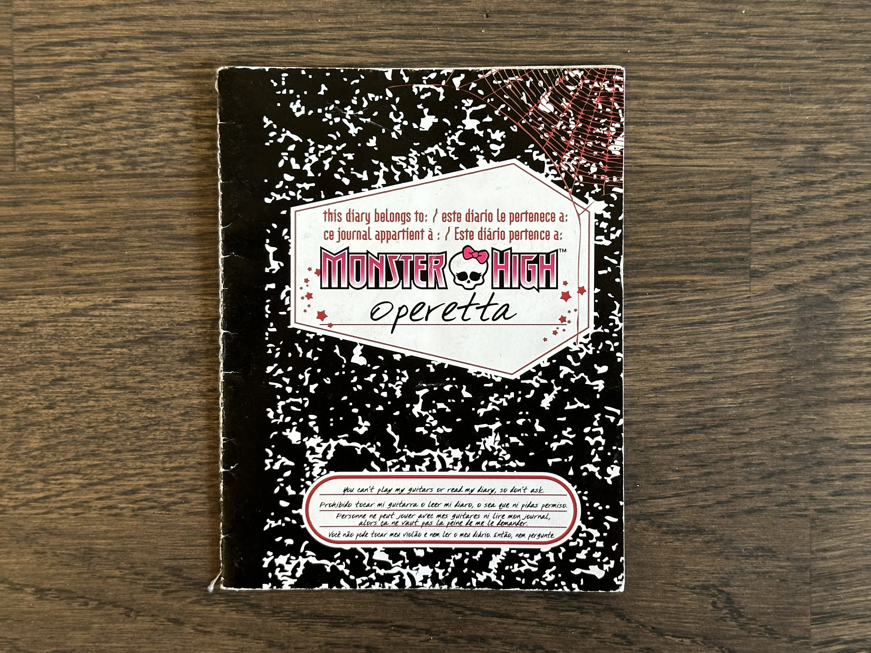 その他 Diary Operetta Monster High Operetta ~ Signature 1st Wave, Campus Stroll ~ Diary