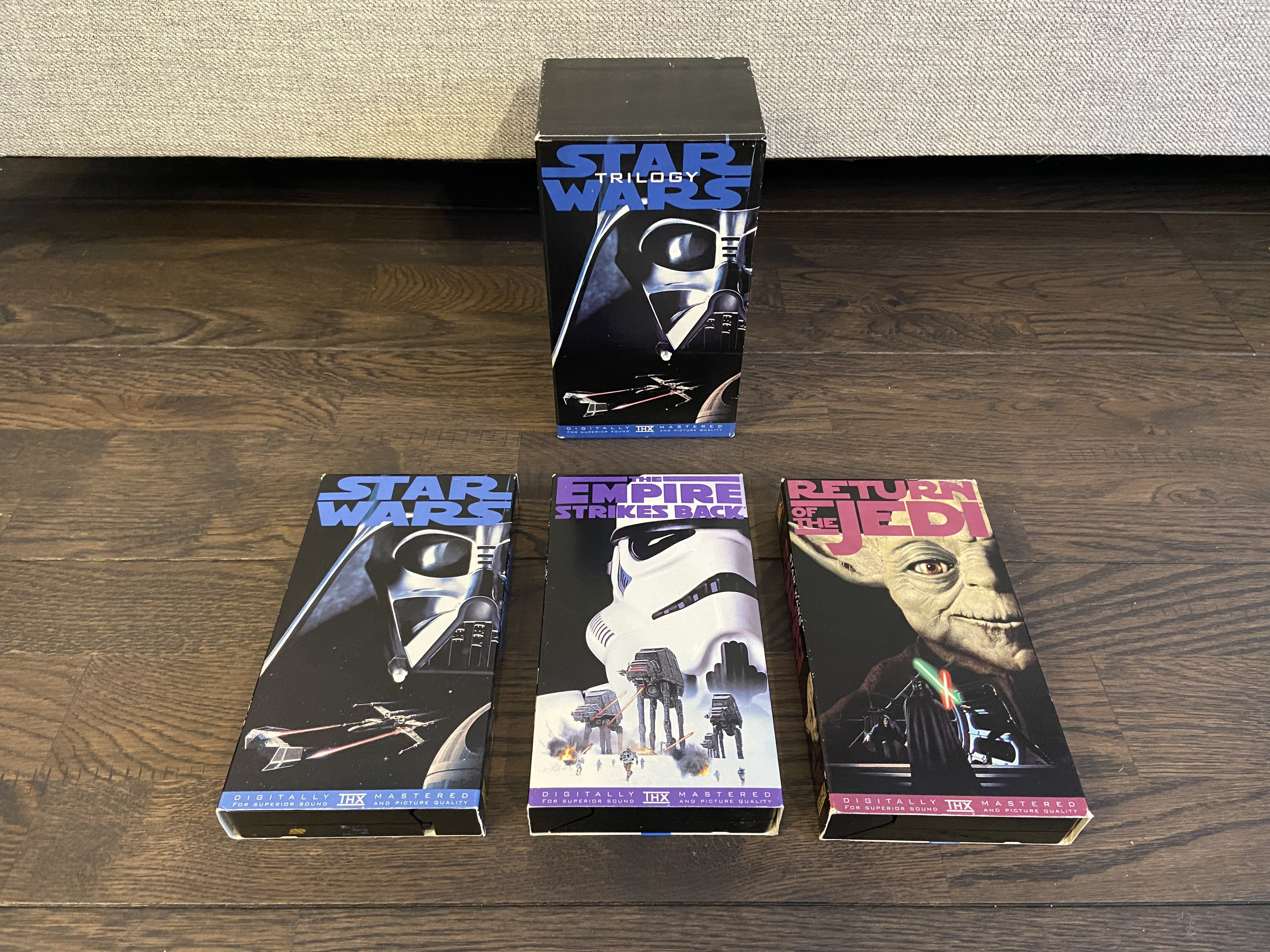 Star wars vhs cheap box set 1995