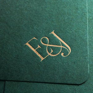 Green Wedding Invitation Envelopes, Pack of 25 | Premium 250gsm Fine Art Envelopes image 3