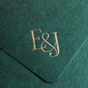 Green Wedding Invitation Envelopes, Pack of 25 | Premium 250gsm Fine Art Envelopes image 8