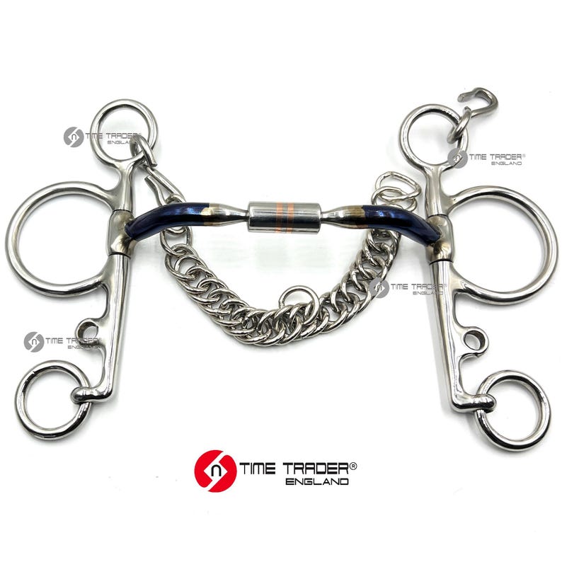 Mors Cheval Mors Pelham AK Simple Avec Embouchure Sweet Iron - Tailles 4.75'' à 5.75'' - Pour Cheval, Meilleur Contrôle Mors AKRS-2611 équitation Mors Cheval Mors Pelham AK Simple Avec Embouchure Sweet Iron - Tailles 4.75'' à 5.75'' - Pour Cheval, Meilleur Contrôle Mors AKRS-2611 équitation