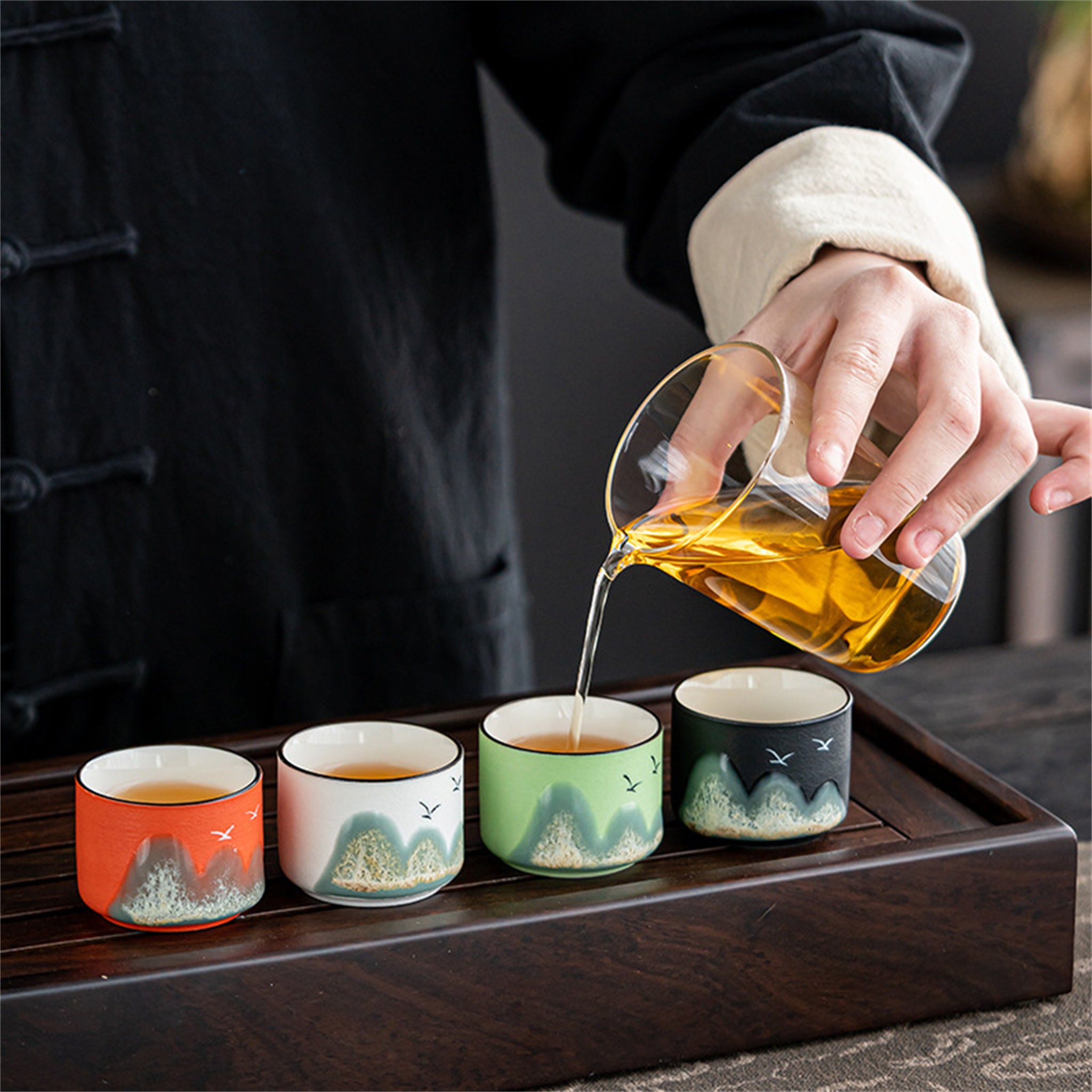 Travel Tea Set Miyakejima - Japanese Tea Cups - Ceramic Tea Cups – My  Japanese Home