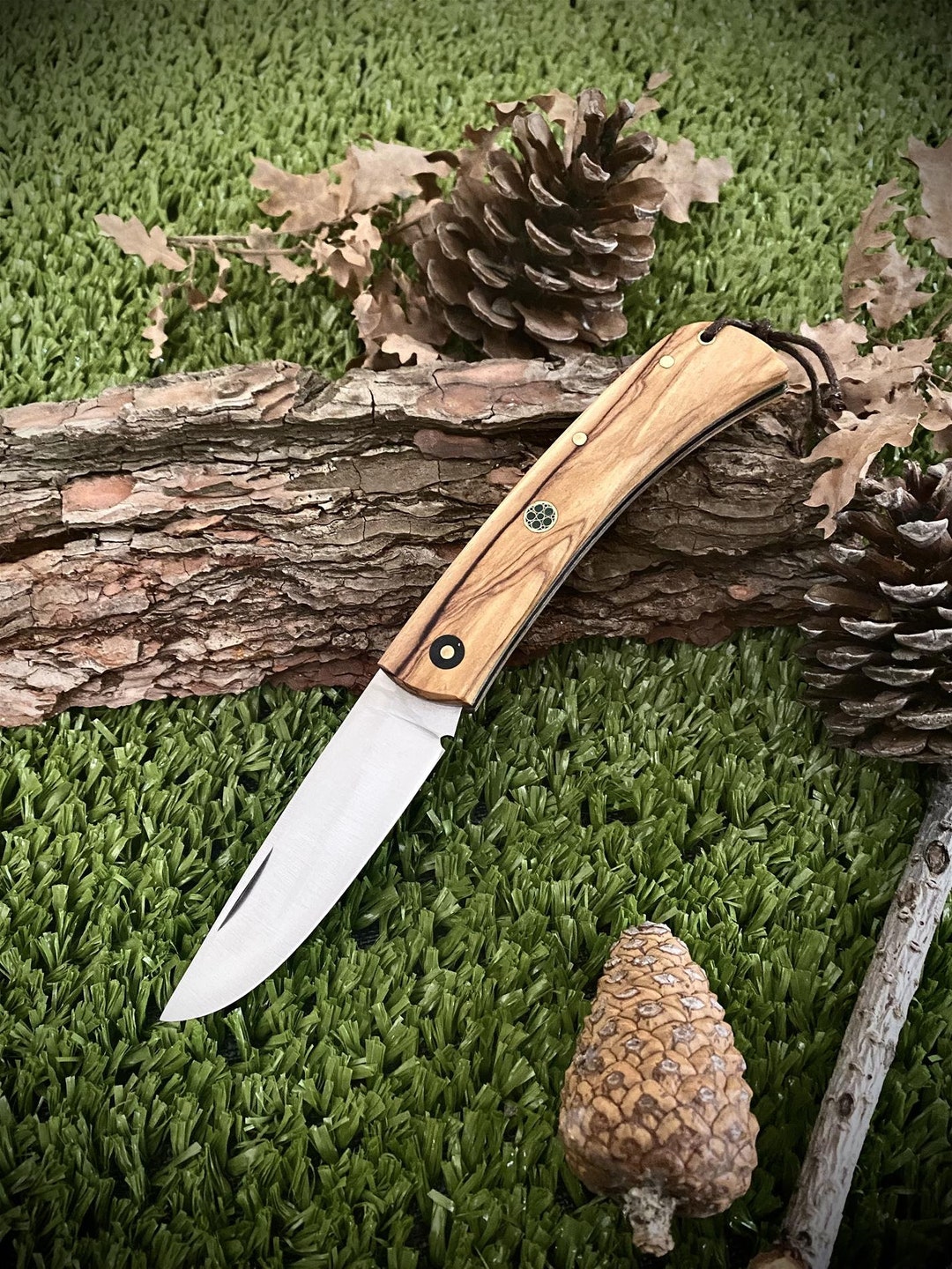 Handmade N695 Pocket Knife , Pocket Knife Handmade, Folding Knife , Men's Gift, Knife Belt