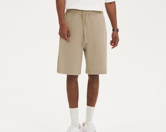Summer Shorts | Heavyweight Sweat Pants | Vintage Streetwear Shorts | High Quality Plain Blank | Oversized Men Sweatpants