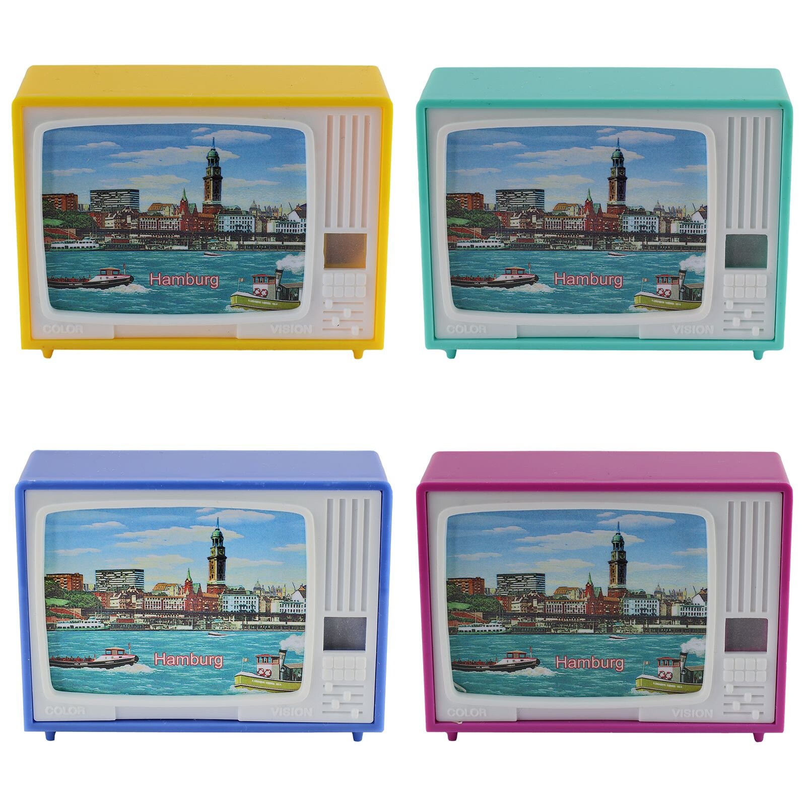 Gucki - Click TV - Hamburg Sights - Hamburg - different colors