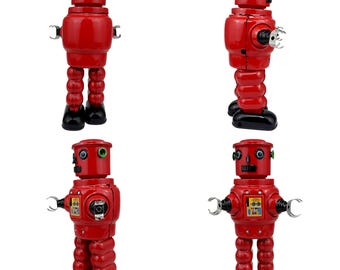 Robot Mechanical Roby Robot Sheet Metal Robot - Etsy