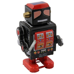 Robot - Black Robot - black tin robot