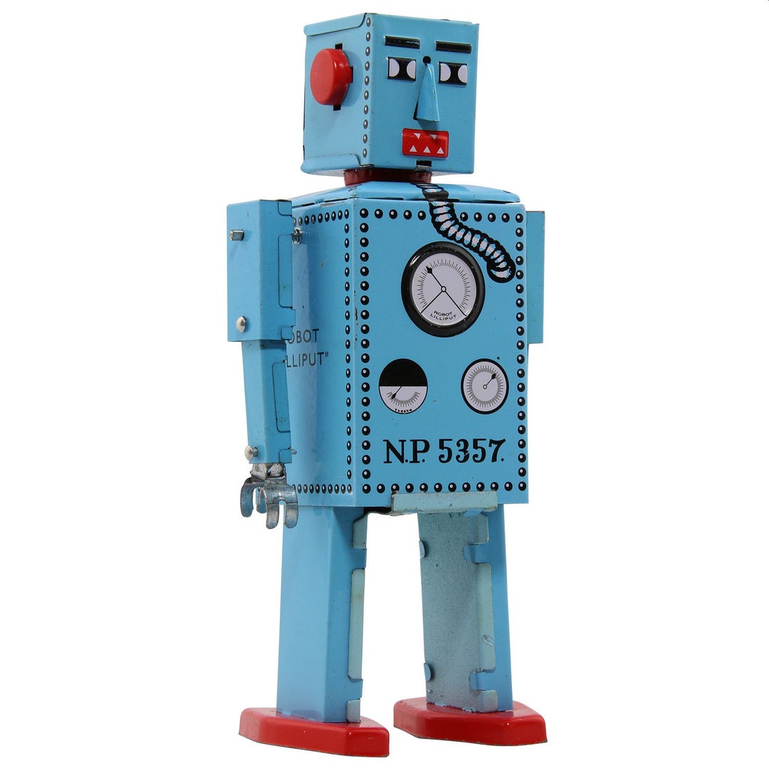 India　Tin　Robot　Lilliput　in　Online　Robot　Robot　Buy　Etsy