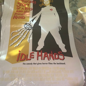 Movie poster for 1999 “Idle Hands”