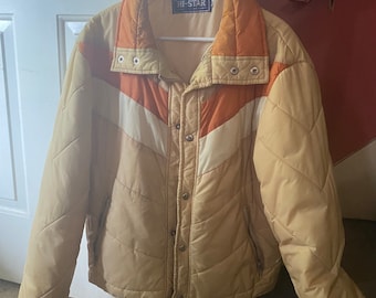 Vintage Tan Jacket in Excellent Condition