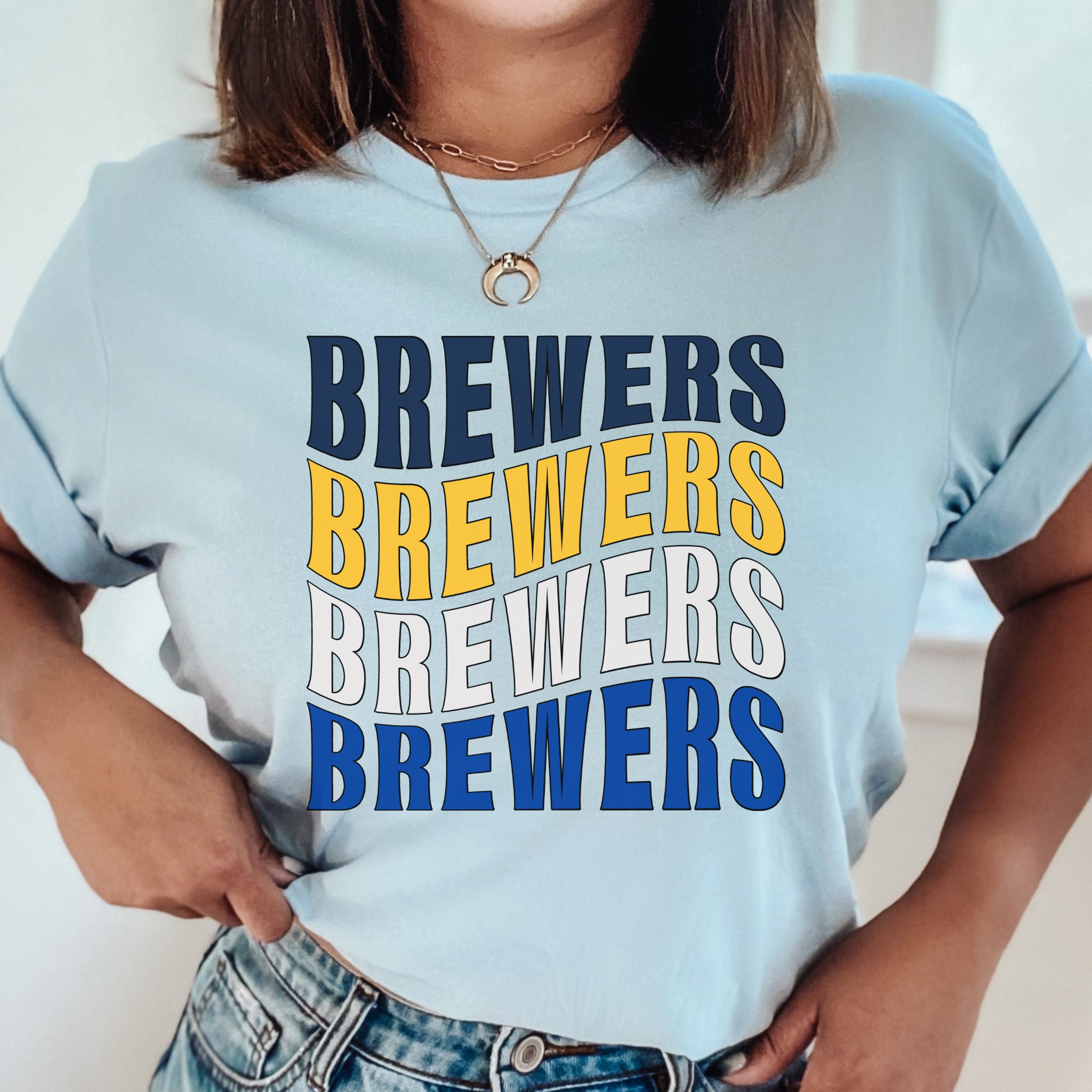 brewers retro shirt
