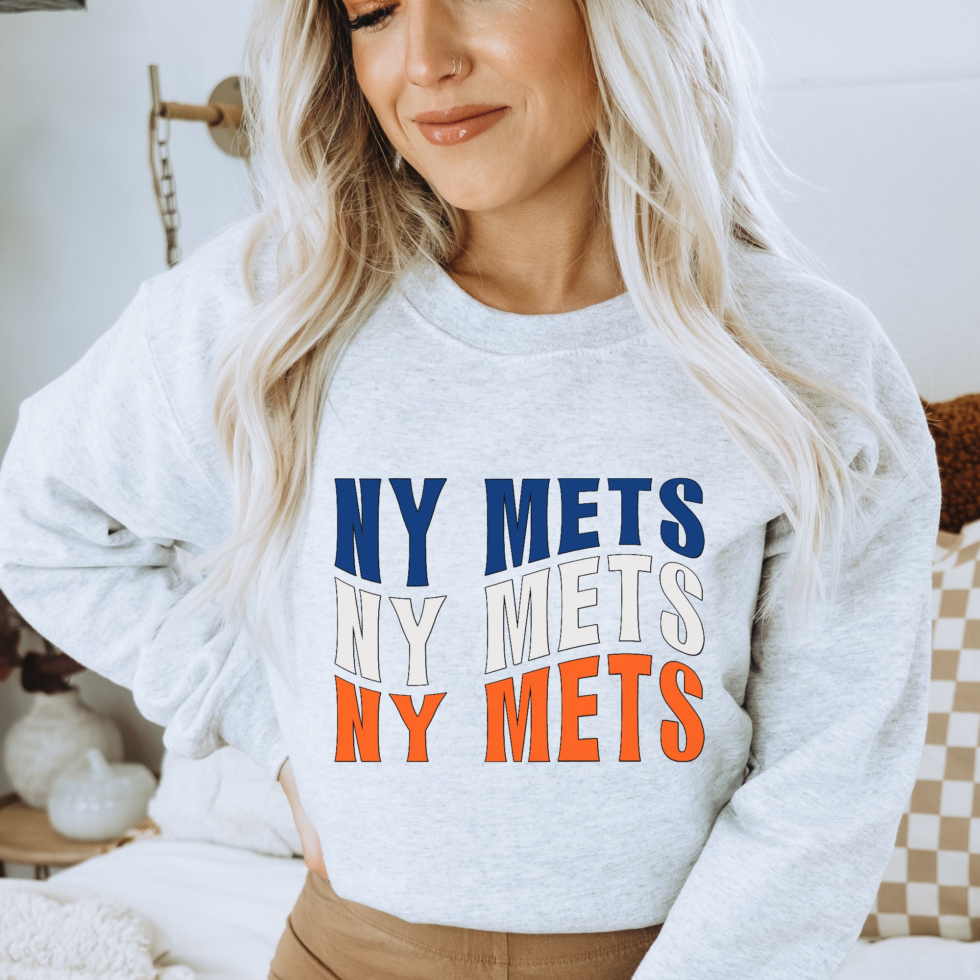 New york mets sweatshirt - Etsy.de