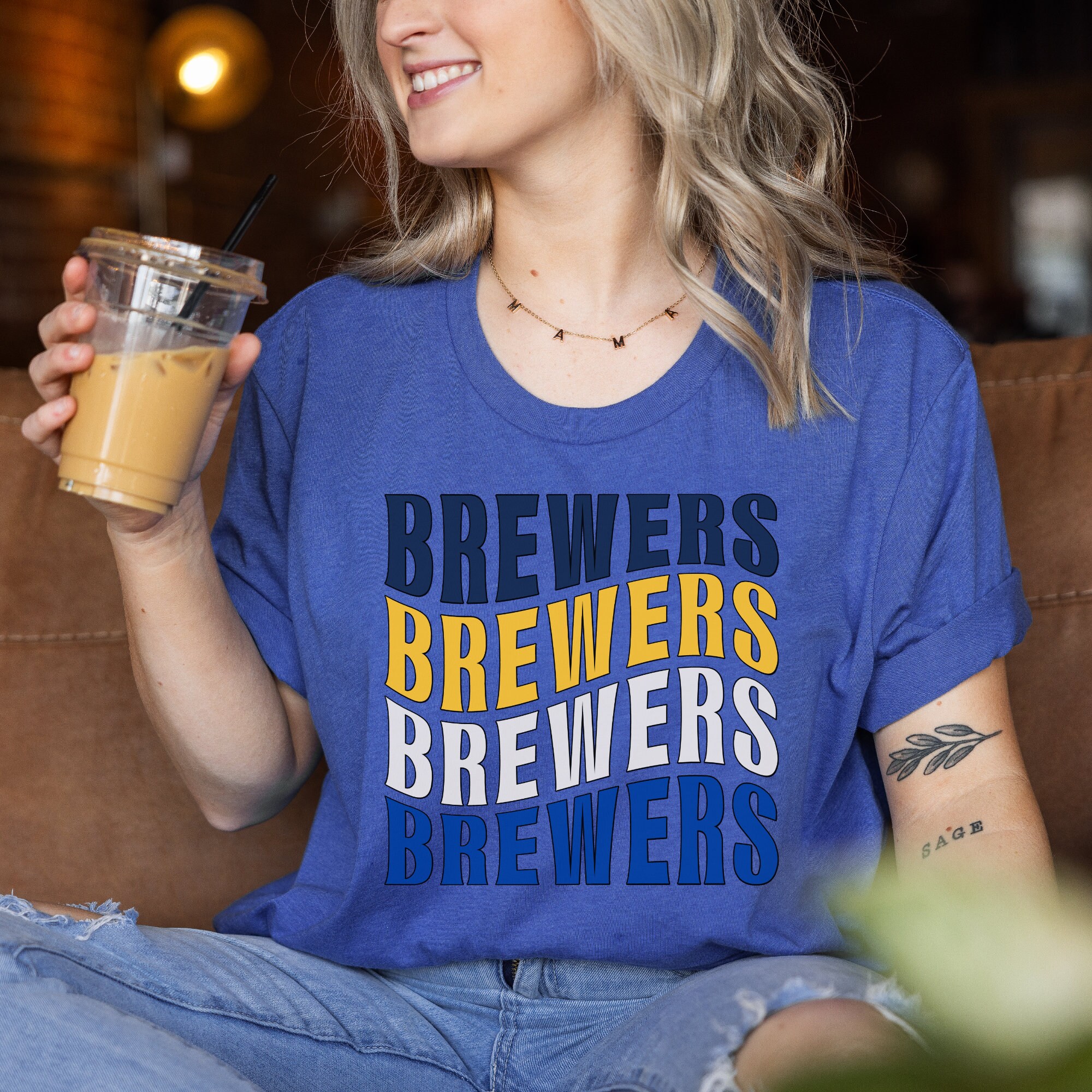 brewers dri fit shirt