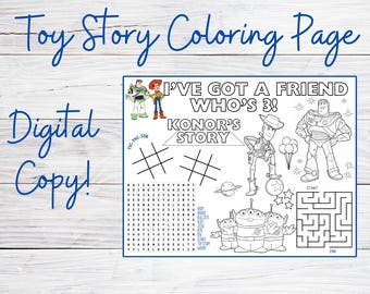 Story of Toys  Coloring Page
