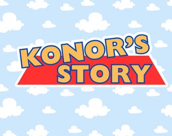 Toy Story Custom Name Stickers