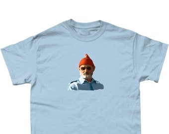 Steve Zissou Heavy Cotton T-Shirt / The Life Aquatic / Wes Anderson /