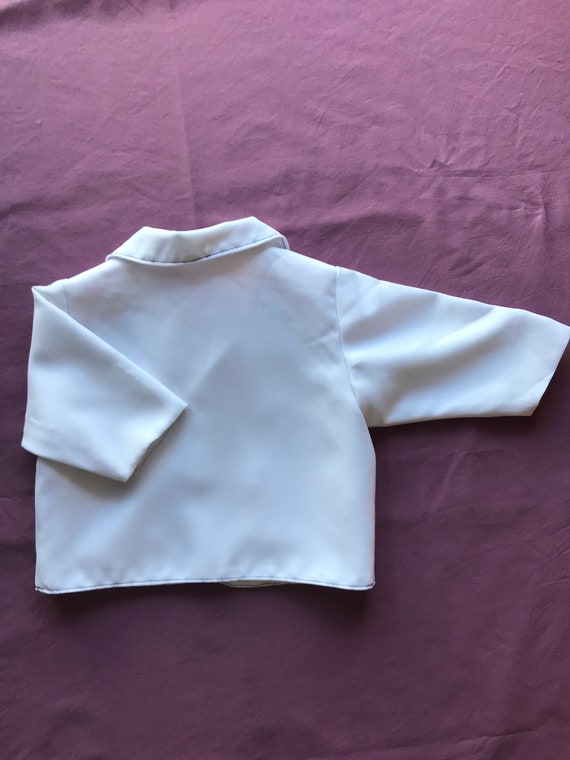 Vintage Baby Boys White Jacket Blazer Classic For… - image 4