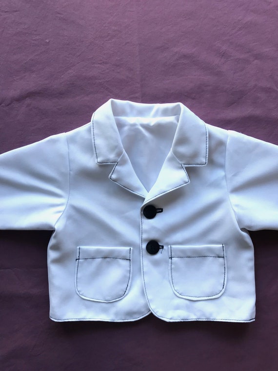 Vintage Baby Boys White Jacket Blazer Classic For… - image 3