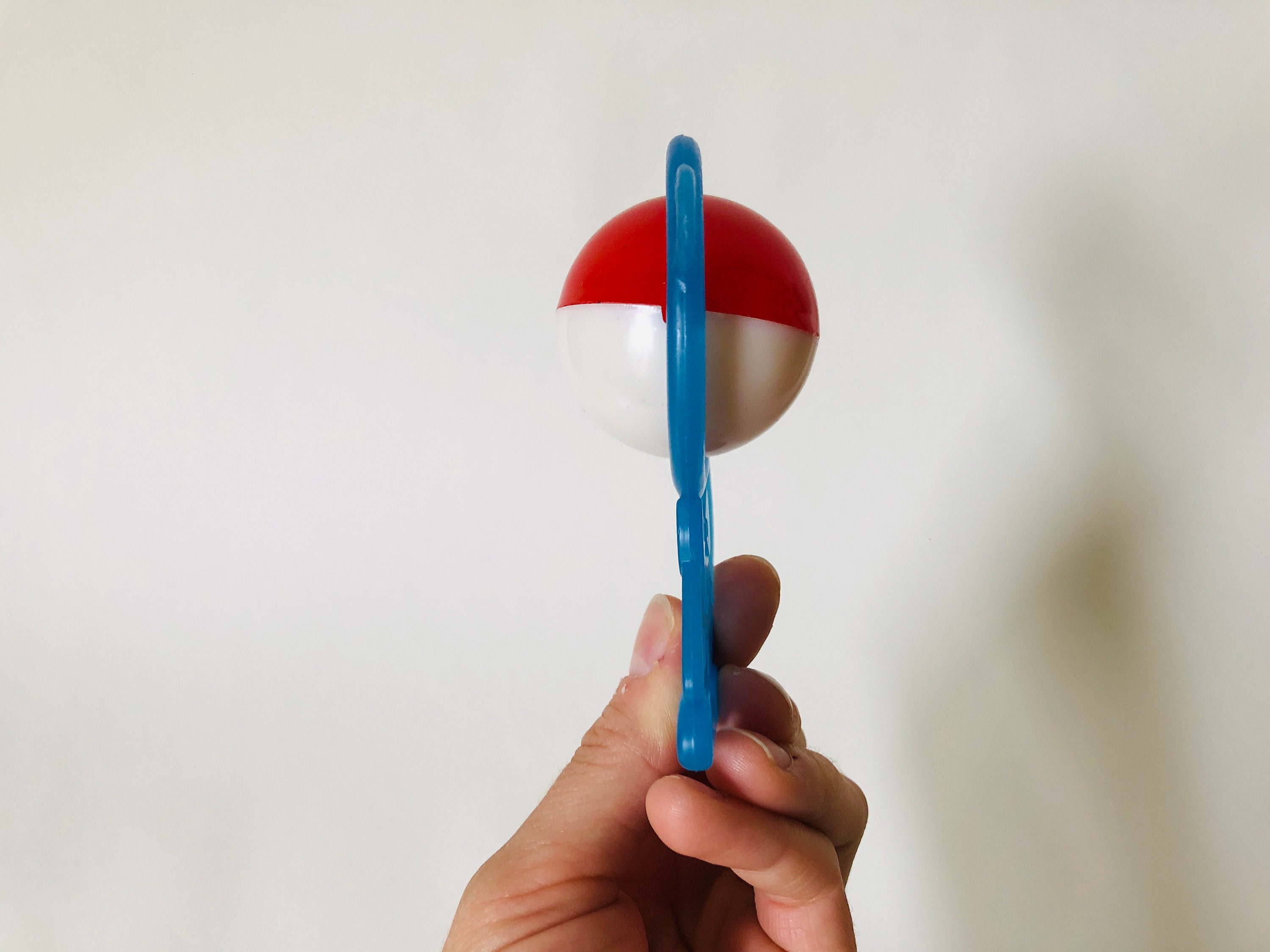 Soveit Rattle Vintage Baby Rattle Toy, Blue Plastic Cat Teething Toy, Soviet USSR Toy ...