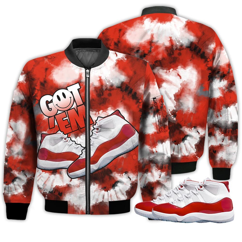 Love Got Em Shoes Smile Sneaker Shirt Match Cherry 11s Tee sold by Yewande SKU 40549106