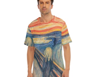 Edvard Munch Scream Cotton T-Shirt / 190GSM Cotton