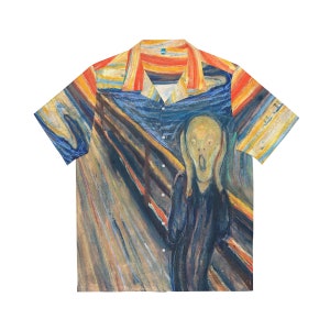 Edvard Munch - The Scream - Hawaiian Shirt