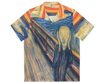 Edvard Munch - Le Cri - Chemise hawaïenne