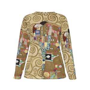 Gustav Klimt Cotton Top / Women&#39;s T-shirt /190GSM Cotton / All Over Print