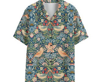 Camicia da donna in rayon William Morris