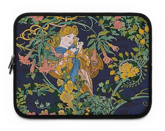 Alphonse Mucha Laptop Sleeve
